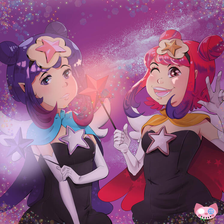 Twin stars, Gem and Mia~